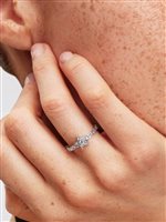 Anello Pandora Donna in Argento Cubic Zirconia 195072C01-52 - 195072C01-52